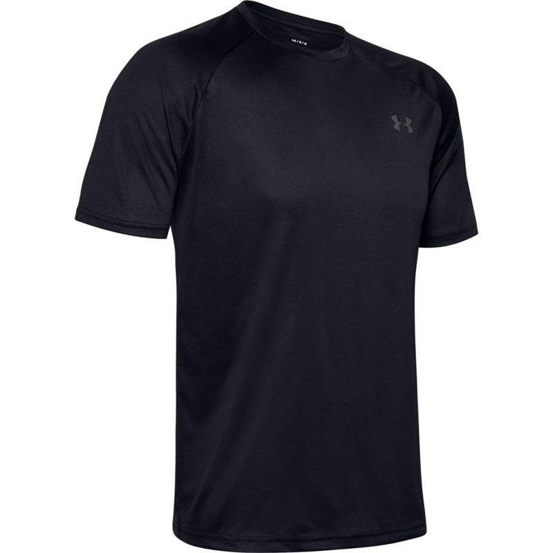 Under Armour Men's Velocity 2.0 Short Sleeve T Shirt, (001) Black / / Pitch Gray, X-Large