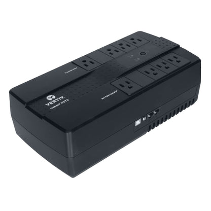 Vertiv Liebert PST5 UPS - 500VA/300W 120V Standby Power, 8 Outlets, Battery Backup with Surge Protection, Energy Star Certified, 3 Year Warranty, Free Software for Controlled Shutdown (PST5-500MT120)