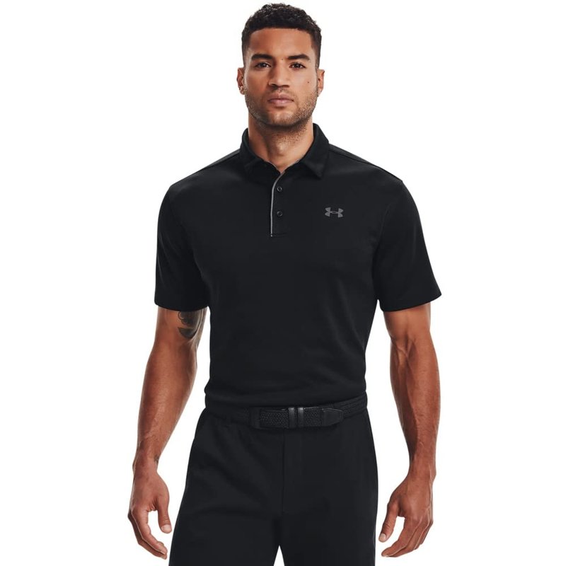 Under Armour Men's UA Tech Polo 3XLT Black