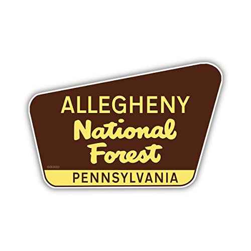 Allegheny National Forest Sticker Decal 3.75" Laptop Pennsylvania Indoor Outdoor Vinyl PA