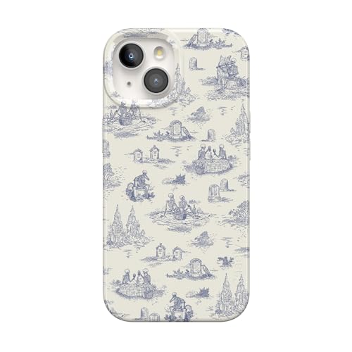 Casely iPhone 15 Plus Case | Fit Check | Neutral Checkerboard Checkered Classic Case | Compatible with MagSafe