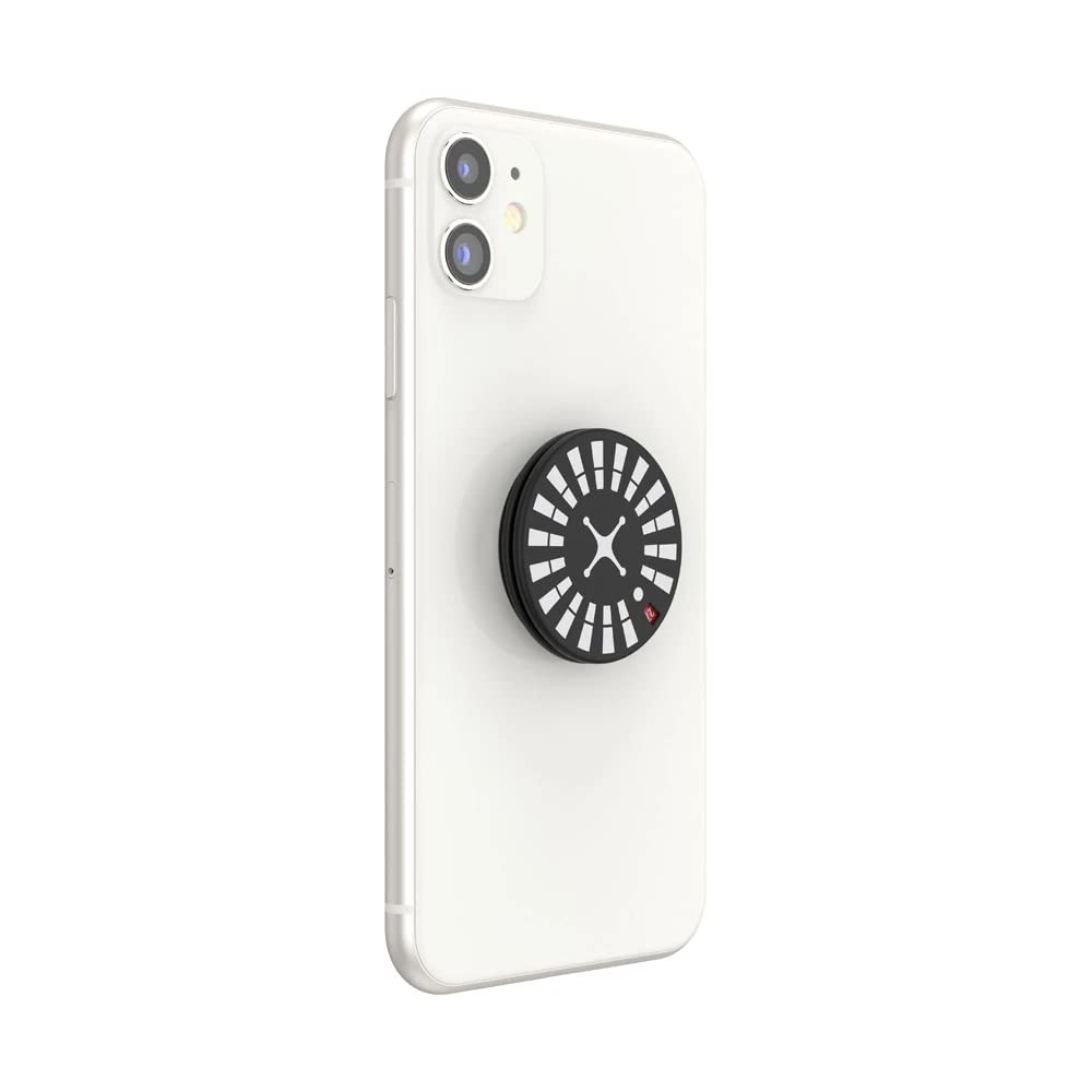PopSockets Phone Grip with Expanding Kickstand, Backspin PopSocket, Spinning PopSockets - Roulette