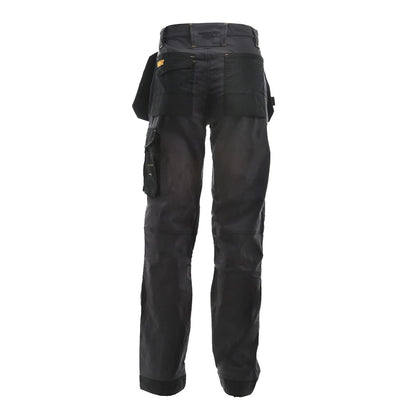 DEWALT Memphis Stretch Trouser 34W 31L Black/Grey