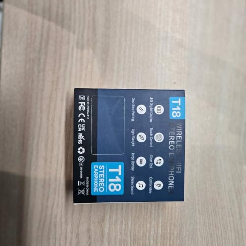 Wireless Earbuds,Bluetooth Earphones ENC Noise Cancelling Mic,Big Bass Stereo Sound,48 Hours Playtime,Lightweight in-Ear Earphone,IPX7,Hands-Free Calls with AI for iPhone,Android,Pad,Sports,Workout