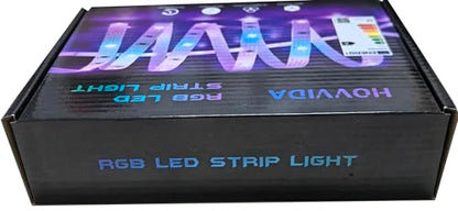 HOVVIDA LED Strip Light Lights 30M, 30 LEDs/Meter, 24V RGB LED Strip, 900 LEDs, 2x15M, APP and Remote Control, Music Mode, Timer Mode, LED for Bedroom, Living Room, Kitchen, Party