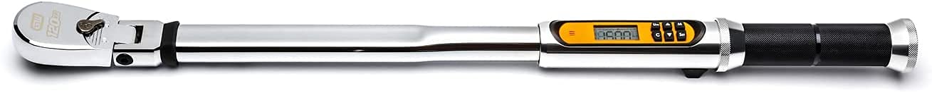 GEARWRENCH 1/2" Drive 120XP Flex Head Electronic Torque Wrench with Angle - 85196