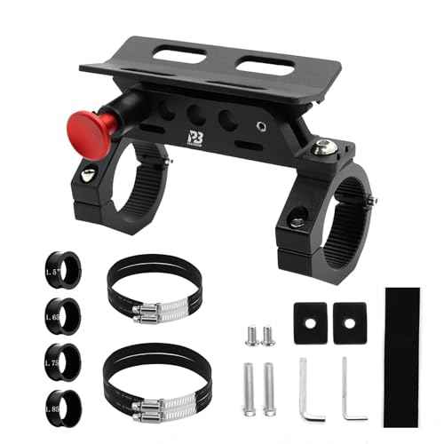 CNC Aluminum UTV Fire Extinguisher Mount Kit, Adjustable Roll Bar Fire Extinguisher Bracket Quick Release Compatible with UTV Polaris RZR SXS Ranger ATV Fit on 1.5"/1.65"/1.75"/1.85"/2"