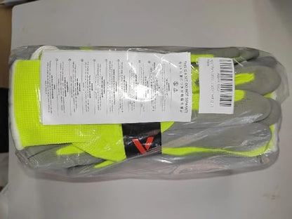 Vgo... 10Pairs Safety Work Gloves,Gardening Gloves,Polyurethane Coated,Dipping Gloves,Latex Free(PU2103)