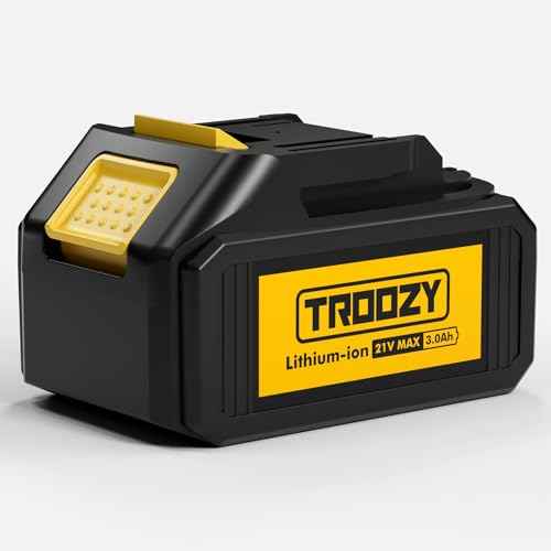20V Lithium Battery Compatible with Makita Power Tools, 3.0Ah Rechargeable Batteries with Led Indicator, Portable Outdoor Power Equipment Accessories Replacement