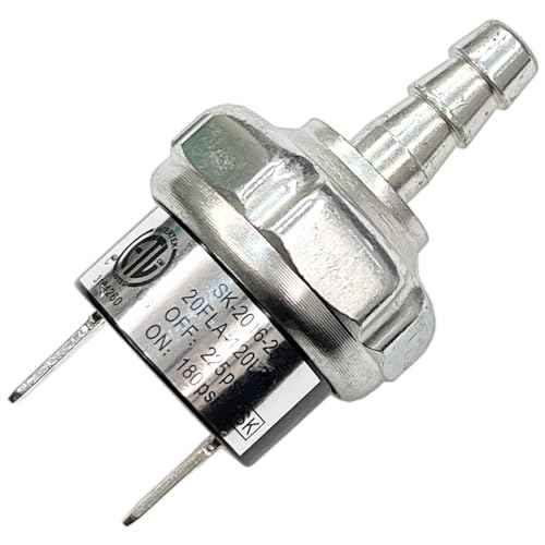 180-225 PSI Air Compressor Micro Pressure Power Switch for Dewalt Porter Air Compressor Pressure Switch D55146 Type 8 4.5 Gallon, D55168, D55167, D55146-CA, D55168-CA Replaces # AB-9063290