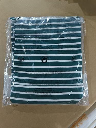 Smallshow Women's Long Sleeve Breastfeeding Top Maternity Nursing T-Shirt Pregnancy Clothes Deep Green Stripe M