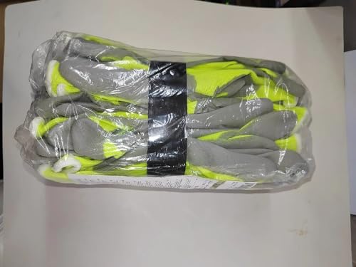 Vgo... 10Pairs Safety Work Gloves,Gardening Gloves,Polyurethane Coated,Dipping Gloves,Latex Free(PU2103)