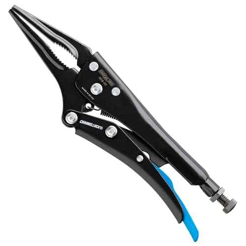 Channellock 103-10 10¡± Combination Long Nose Locking Pliers, Epoxy Resin Coating, Forged Steel, Long Nose for Maximum Clearance in Confined Work Environments