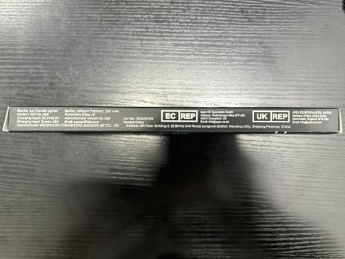 IUIRE Candle Lighters Electronic Arc Windproof Flameless USB Rechargeable Lighter (2 Pack - Black&Rose Gold)