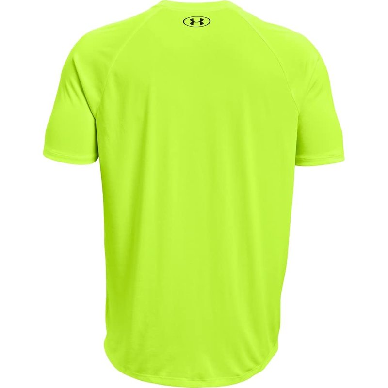 Under Armour Men's Tech 2.0 Short-Sleeve T-Shirt , High-Vis Yellow (731)/Black, Large