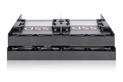 Icy Dock Flex Fit Quattro MB344SP – Mounting Frame for 4 x 2.5 Inches (6.4 cm) SSD/HDD IN 1 x 5.25 Inches (13.3 cm)