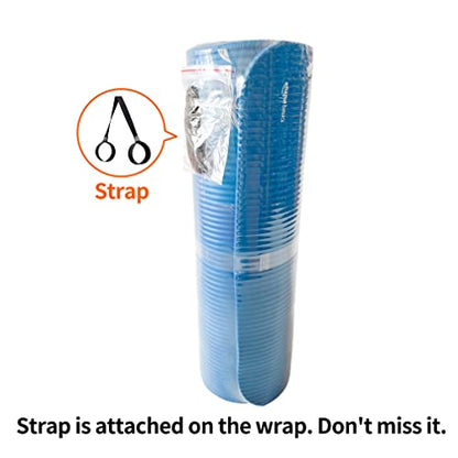 Amazon Basics 1/2 Inch Extra Thick Exercise Yoga Mat with Carrying Strap, Cushioned Support, for Fitness and Gym Workouts