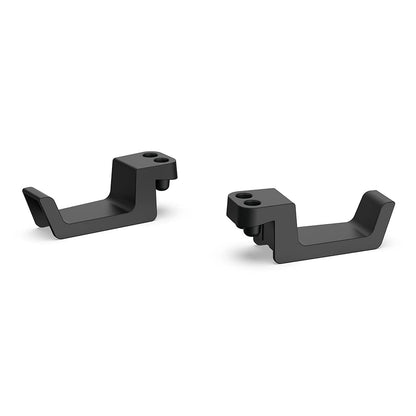 ECHZOVE Headphone Stand for Xbox Series X | Space-Saving Headset Holder/Mount with Non-Slip Clips | Series X Console Design Matching Accessory (Black)