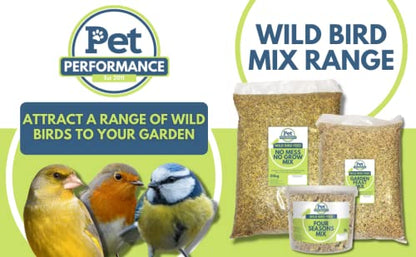 Copdock Mill Pet Performance Wild Bird Four Seasons Mix 5 Litre Tub – All Year-Round Wild Bird Seed – 100% Natural Ingredients – Suitable for All Wild Bird Species
