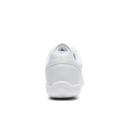 HWJHMX White Cheer Shoes for Girls Womens Youth Cheerleading Shoes Cheering Team Gear Cheer Sneakers Cheerleaders Athletic Comfortable Flats Breathable Soft Kids Cheer Shoes Size