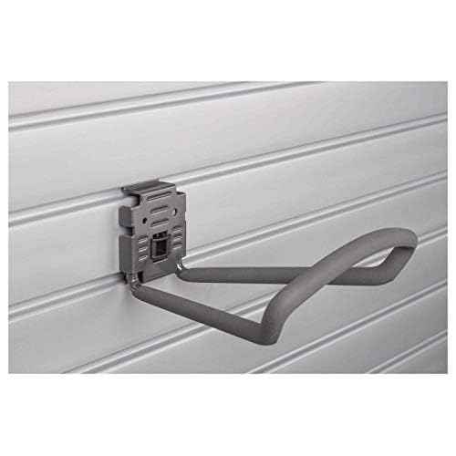 HandiWall 8" Loop Hook with Locking Bracket for Tool Storage on Slatwall Panels