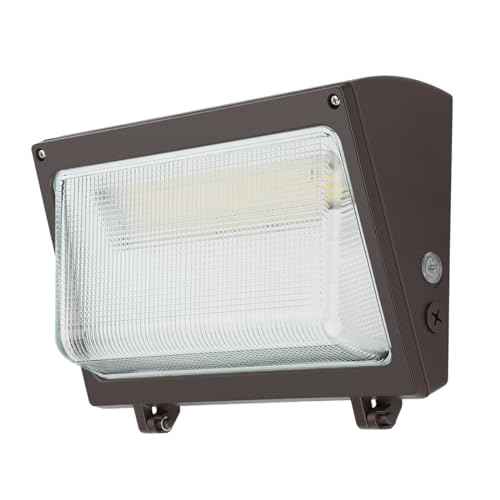 kadision LED Wall Pack with Dusk-to-Dawn Photocell, 120W/100W/80W Adjustable, 3000K/4000K/5000K Selectable, 15600lm 0-10V Dimmable Outdoor Security Lighting, 120-277V ETL Listed