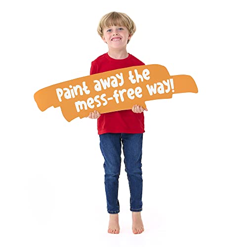 Paint Pop Paint Sticks For Kids - 30 Pack Assorted Colours & Giant Storage Tube - Twist & Paint, Mess-Free, Fast Drying Action, Easy Clean Up, Vibrant Colours, Multi-Surface,0.5 Liters