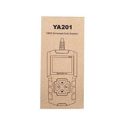 EDIAG YA-201 Obd2 Scanner, Full OBD2 Modes Check Engine Code Reader After 1996 All OBDII/EOBD/KOBD/CAN Cars, O2 Sensor EVAP Systems, Battery Test,Live Data Stream,Plug & Play