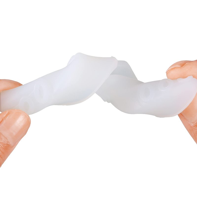10 Pcs Sport Mouth Guards Gum Teeth Armor Game Guard for Boxing Basketball Football Hockey Karate Basketball Rugby Match (Clear White)