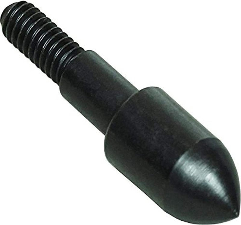 Allen Company Archery Bullet Points - Soft Arrow Tips for Target Practice - Screw-On Design - Reduces Wear and Tear on Targets - 5/16 Inch - 100 Grain -12-Pack - Black