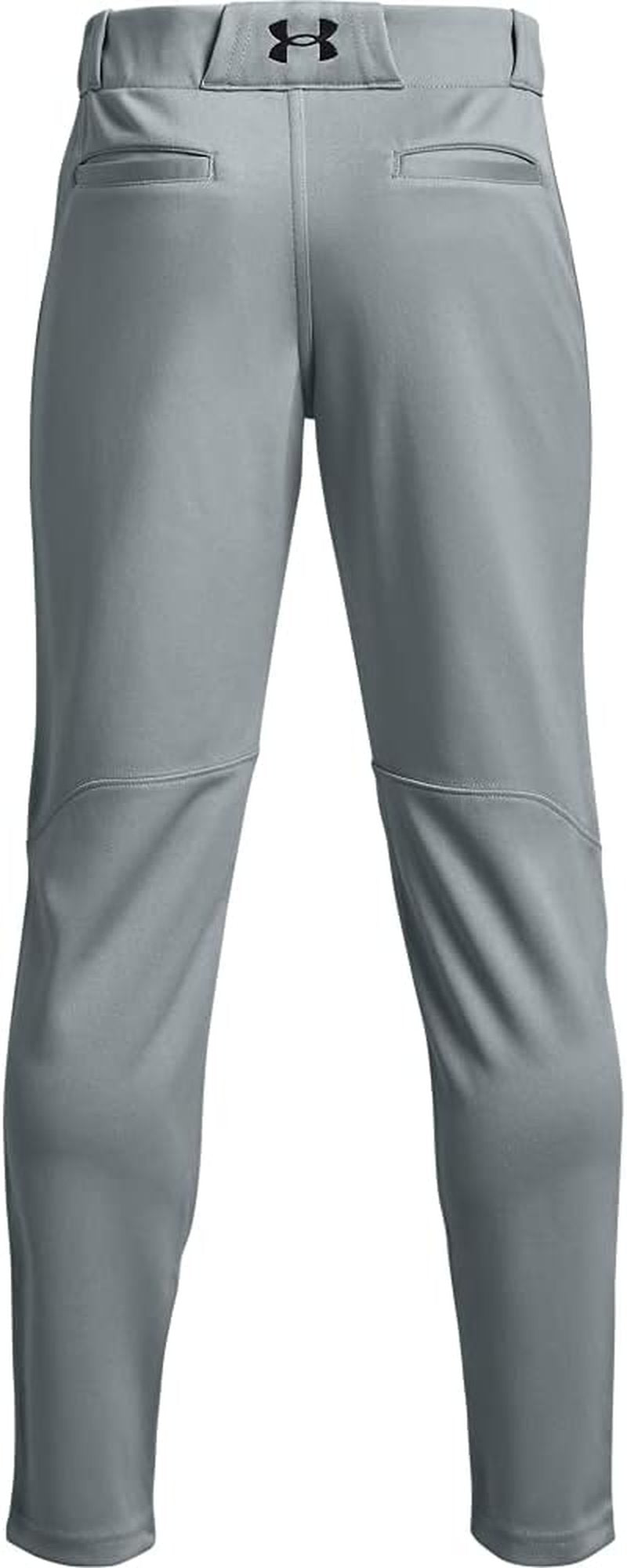 Under Armour Boys' Gameday Vanish 21 Baseball Pants - Gray/Black | Youth Medium Size