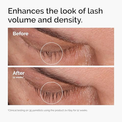 The Ordinary Multi-Peptide Lash and Brow Serum, Peptide-Powered Formula for Thicker, Fuller Looking Lashes & Brows, 5ml