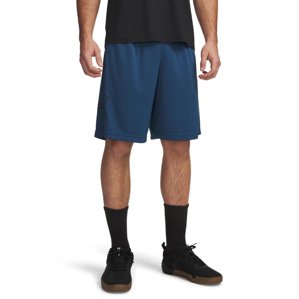 Under Armour Men's Tech Graphic 10" Shorts, (498) Wham Blue / / Black, XX-Large