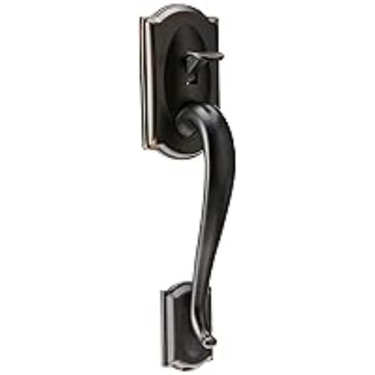 Schlage Encode Smart WiFi Deadbolt Lock for Front Door - Keyless Entry with App or Touchscreen - Works with Alexa, Hey Google, & Airbnb - Create Codes for Guests - Matte Black