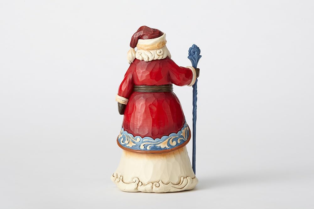 Enesco Jim Shore Jim Shore Heartwood Creek Norwegian Santa 4053705 Figurine, Multicoloured
