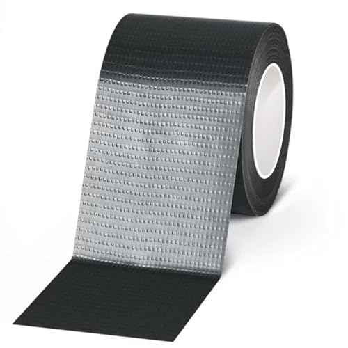 Black Duct Tape Heavy Duty,2.36inch x 22yds,Strong Adhesive High Strength, Waterproof No Residue Duct Tape,Mesh Tape for Indoor and Outdoor Repairing Sealing Bonding,Hand Tearable