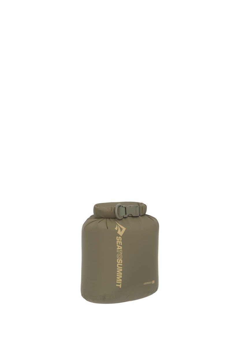 Sea to Summit Lightweight Dry Bag, Multi-Purpose Dry Storage, 3 Liter, Olive Green