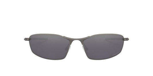 Oakley Sunglasses for Men - OO4141 Whisker Oval Sunglasses PRIZM Lenses- Carbon/PRIZM Black - Size 60