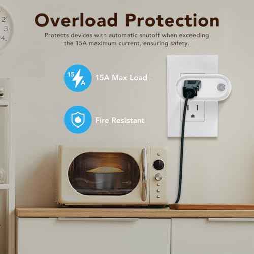 NEO Z-Wave Plus Smart Mini Plug 3-Pack, Compact Z-Wave Outlet for Home Automation, Compatible with SmartThings, Basic On/Off Function, 500 S2, Energy Efficient Remote Control