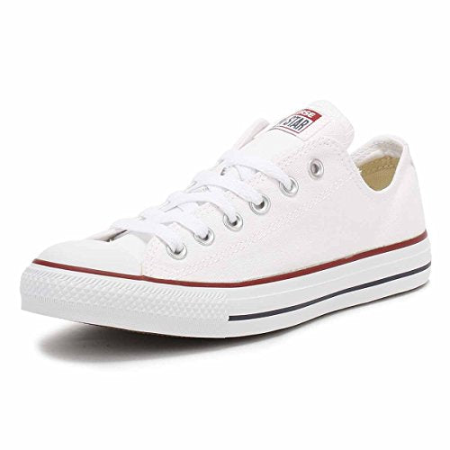 Converse All Star Low Trainers White Canvas - 8 UK