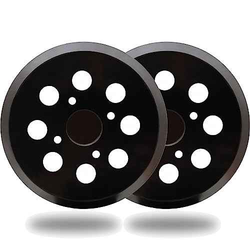 2 Pack 5" Universal Hook and Loop Orbital Sander Pad for Ryobi RS290, RS240, RS280, Ridgid R2600, R2601, Craftsman 315112170, 315116940 ROS Orbital Sander
