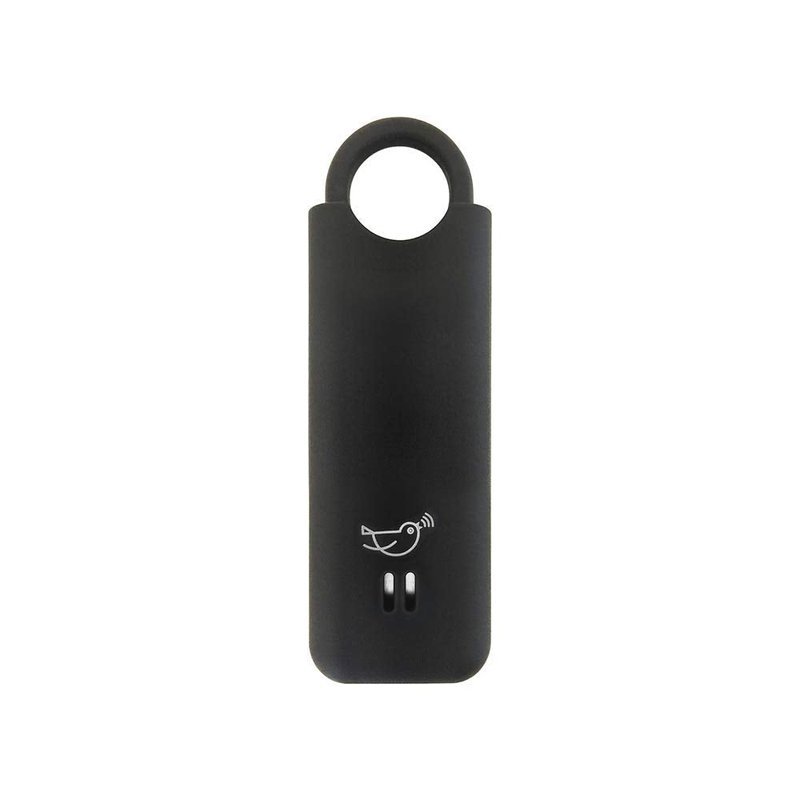 She’s Birdie–The Original Personal Safety Alarm for Women by Women–Loud Siren, Strobe Light and Key Chain in a Variety of Colors (Charcoal)