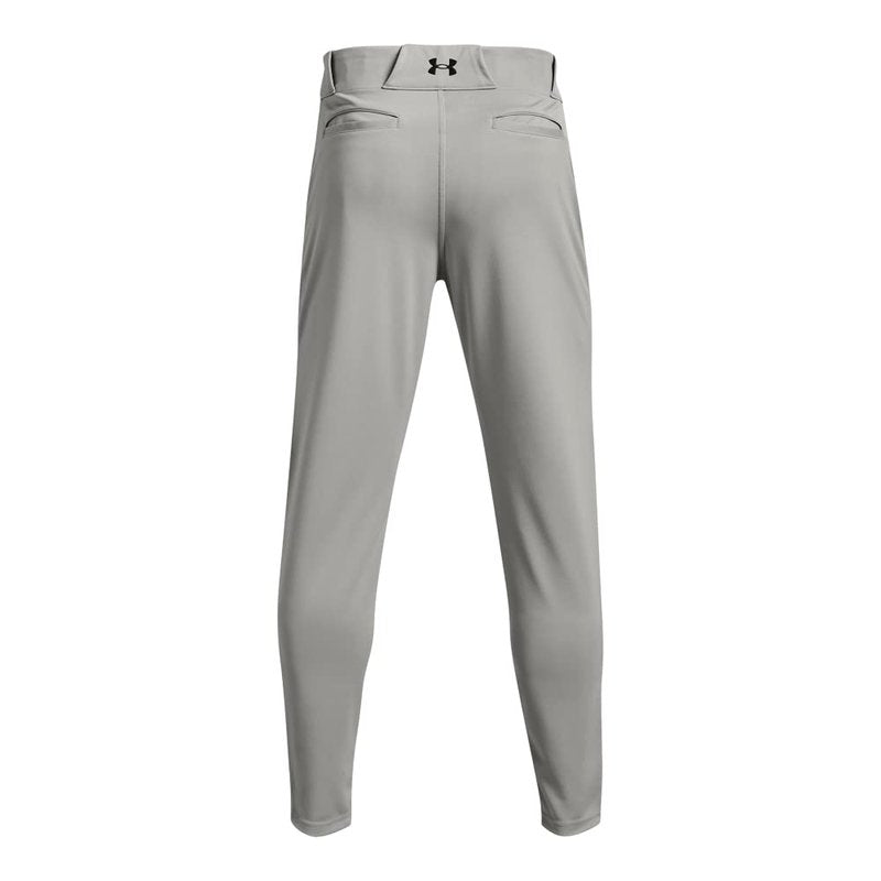 Under Armour Men's Utility Baseball Pants 22, (080) Baseball Gray / / Black, 3X-Large