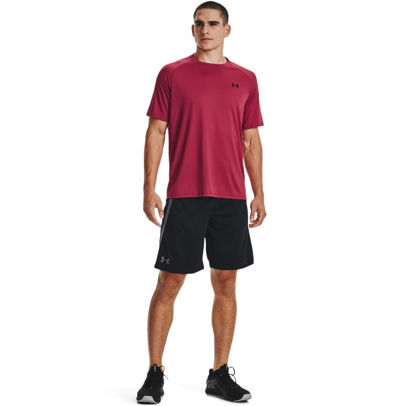Under Armour Men's Tech 2.0 Short-Sleeve T-Shirt, Black Rose (664)/Black, Medium