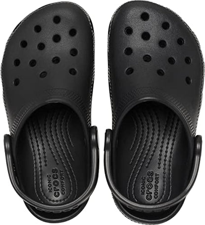 Crocs Unisex Kids Classic Clog T Clog, Black, 10 UK Child