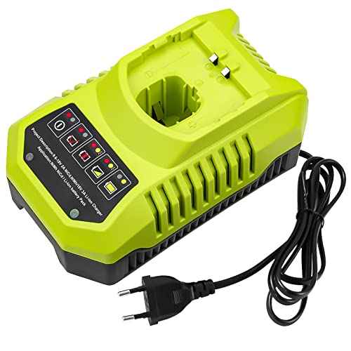 P117 Rapid Charger Replacement for Ryobi P117 Battery Charger P118 P118B Compatible with Ryobi 12V-18V Ni-Cd&Ni-Mh Lithium ion Batteries P100 P102 P103 P104 P105 P107 P108 P189