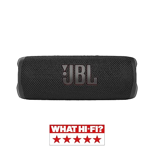 JBL Flip 6 Portable Bluetooth Speaker with 2-Way Speaker System and Powerful JBL Original Pro Sound, Up to 12 Hours of Playtime, Black