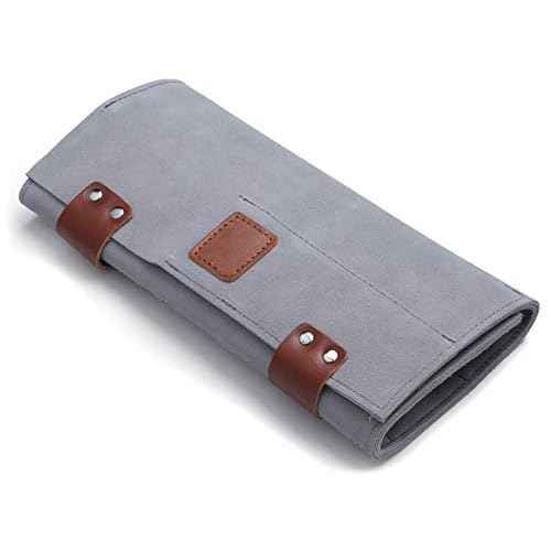 PERFEHAIR Hair Stylist Scissor Holder Pouch Case - Hairdresser Tool Holster Bag with 12 Pockets for Salon Shears
