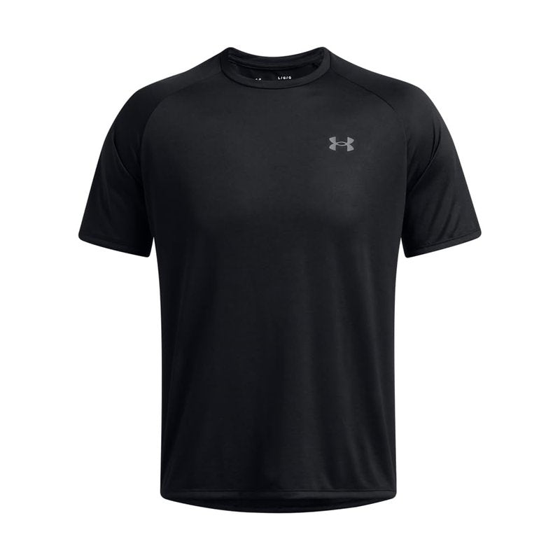 Under Armour Men's Tech 2.0 Short-Sleeve T-Shirt, Black (001)/Graphite, Large Tall