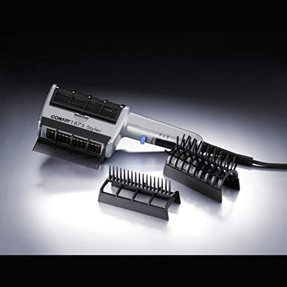 Conair 3-in-1 Styling Hair Dryer, 1875W Hair Dryer with Ionic Technology and 3 Attachments